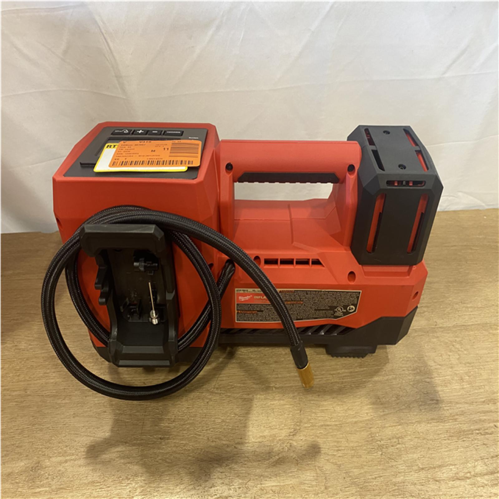 AS-IS  Milwaukee 18-Volt Lithium-Ion Cordless Electric Portable Inflator (Tool-Only)