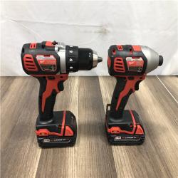 AS-IS Milwaukee FUEL 12V Lithium-Ion Brushless Cordless 1/2 in. Hammer Drill (Tool-Only)