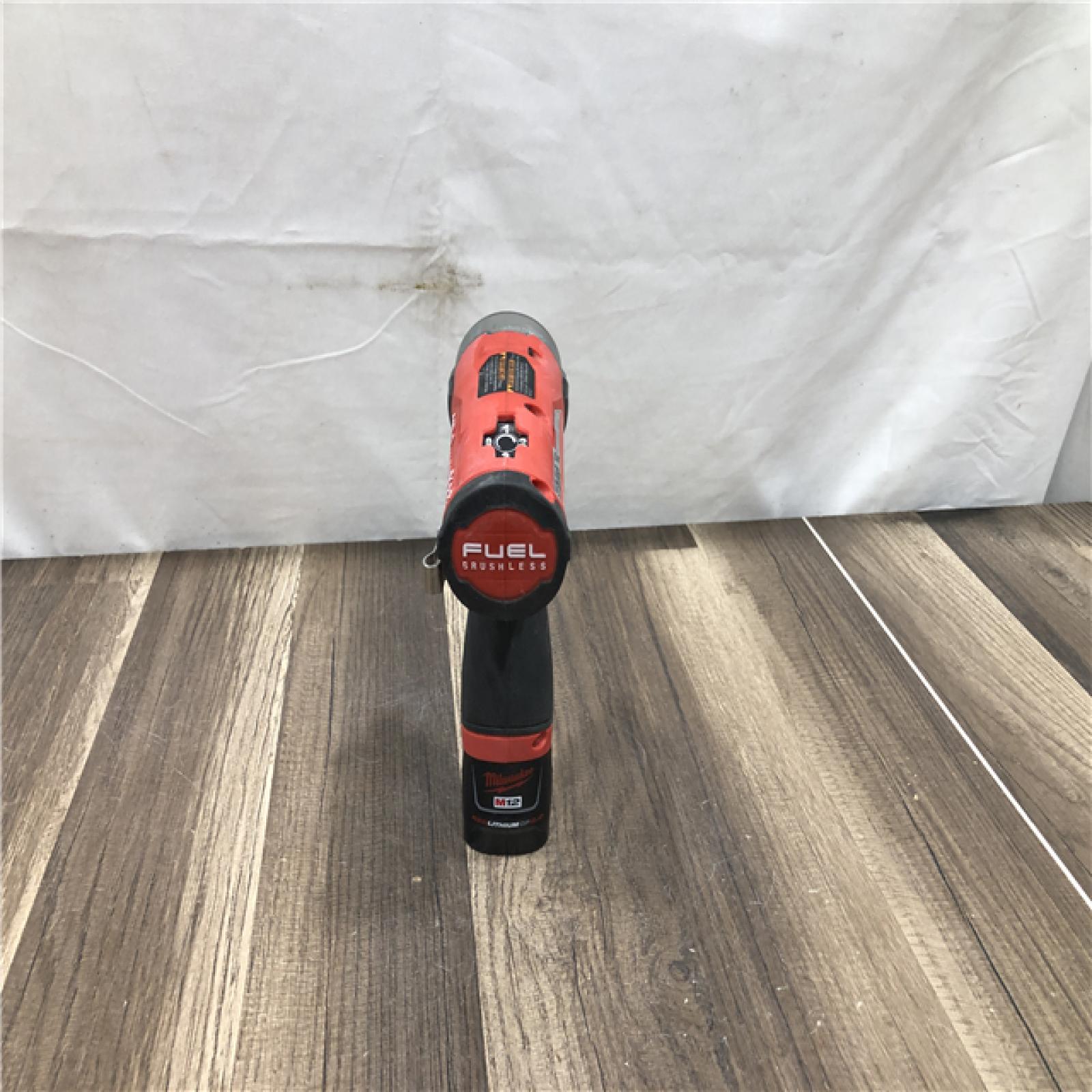 AS-IS Milwaukee FUEL SURGE 12V Lithium-Ion Brushless Cordless 1/4 in. Hex Impact Driver Compact Kit