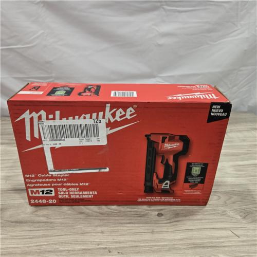 NEW! - Milwaukee M12 Cable Stapler (TOOL ONLY)