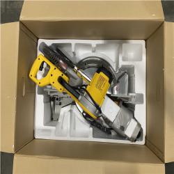 As-Is- DeWalt 15 Amps 12 in. Corded Dual-Bevel Sliding Compound Miter Saw