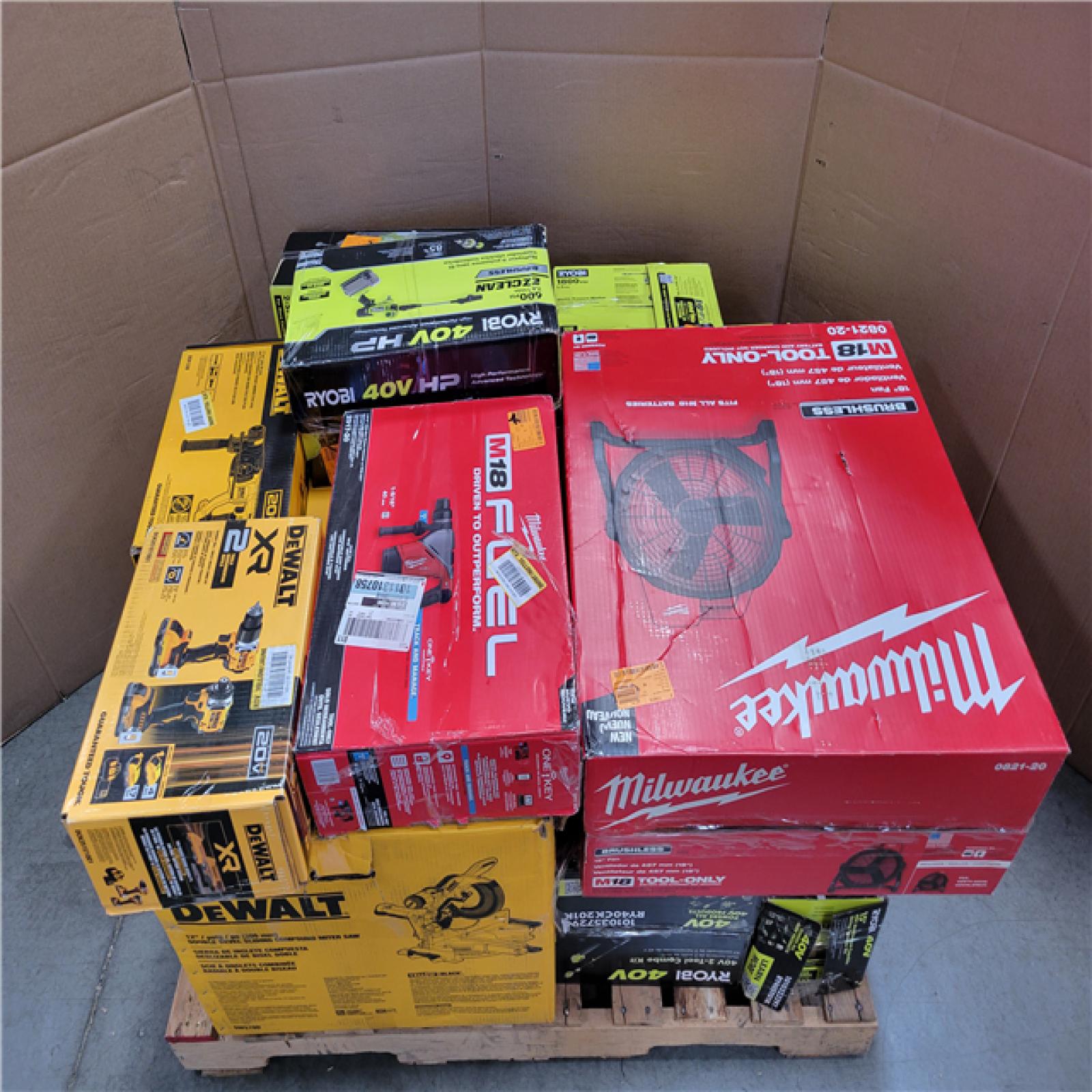 CALIFORNIA AS-IS TOOL PALLET