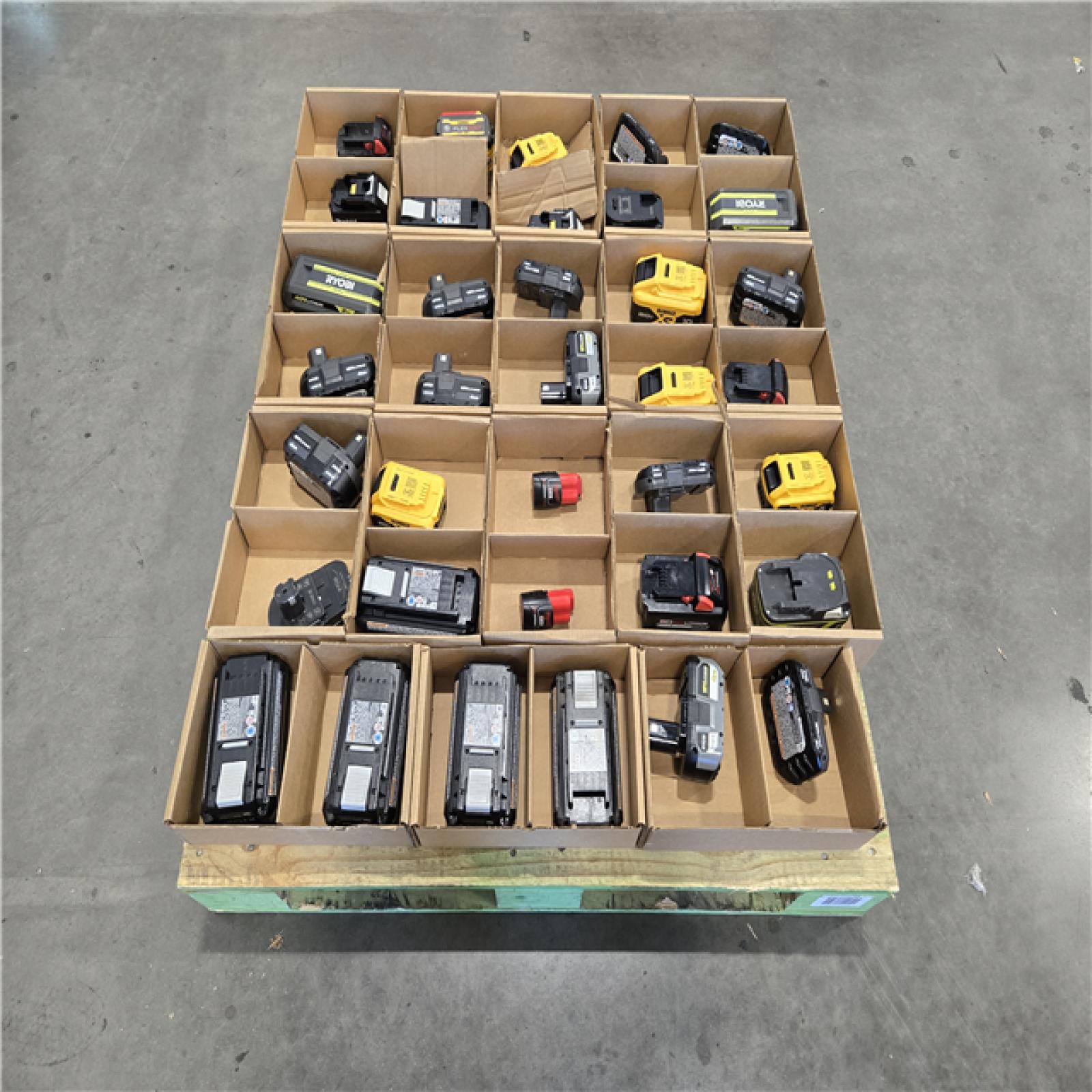 DALLAS LOCATION- AS-IS BATTERY PALLET