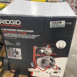 Dallas Location - As-Is Shop RIDGID K-400 Drain Cleaning Snake Auger