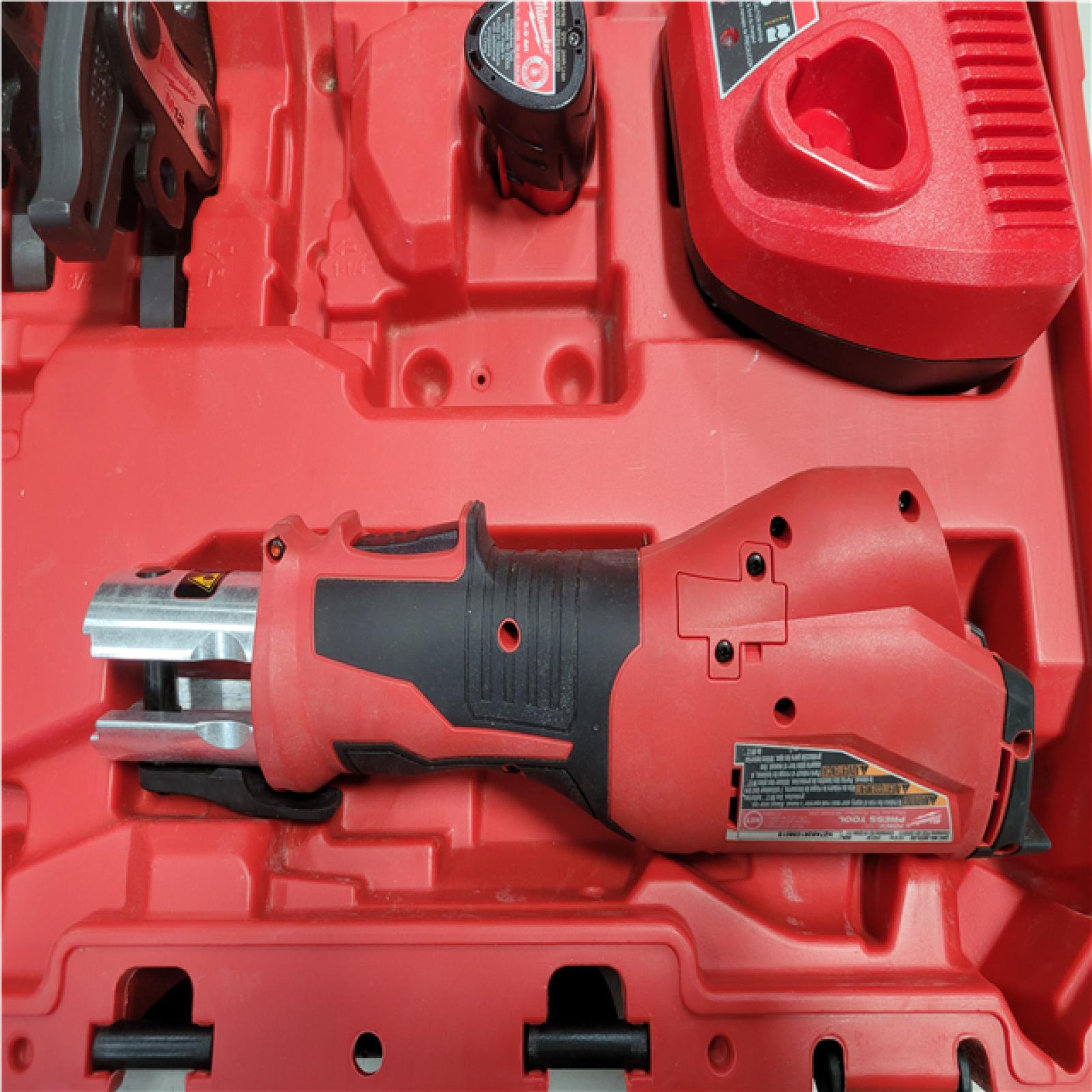CALIFORNIA AS-IS MILWAUKEE M12 FORCE LOGIC PRESS TOOL