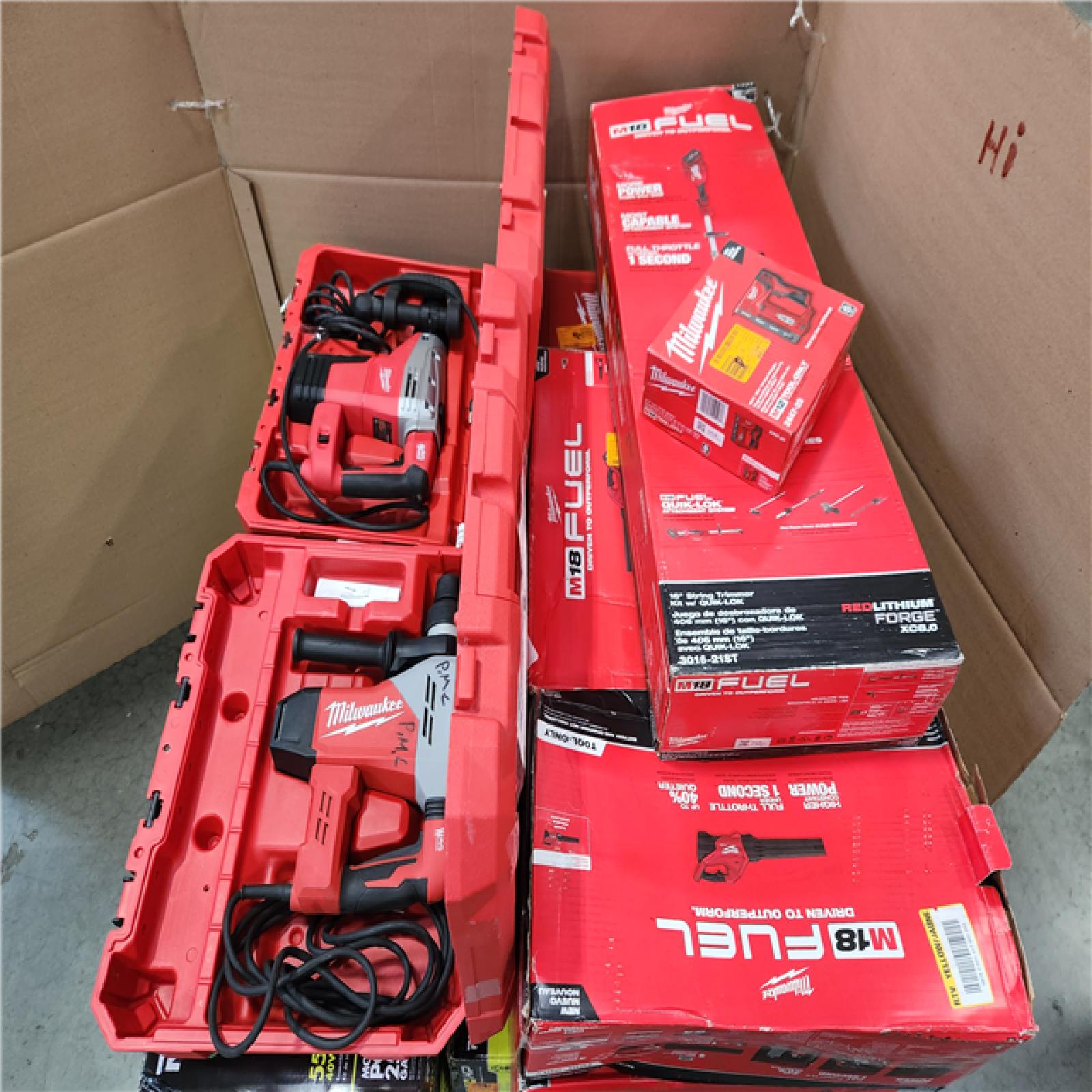 CALIFORNIA AS-IS TOOL PALLET