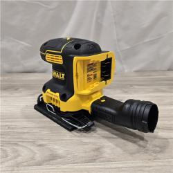 AS-IS DEWALT 20V MAX XR Cordless 1/4 Sheet Variable Speed Sander (Tool Only)
