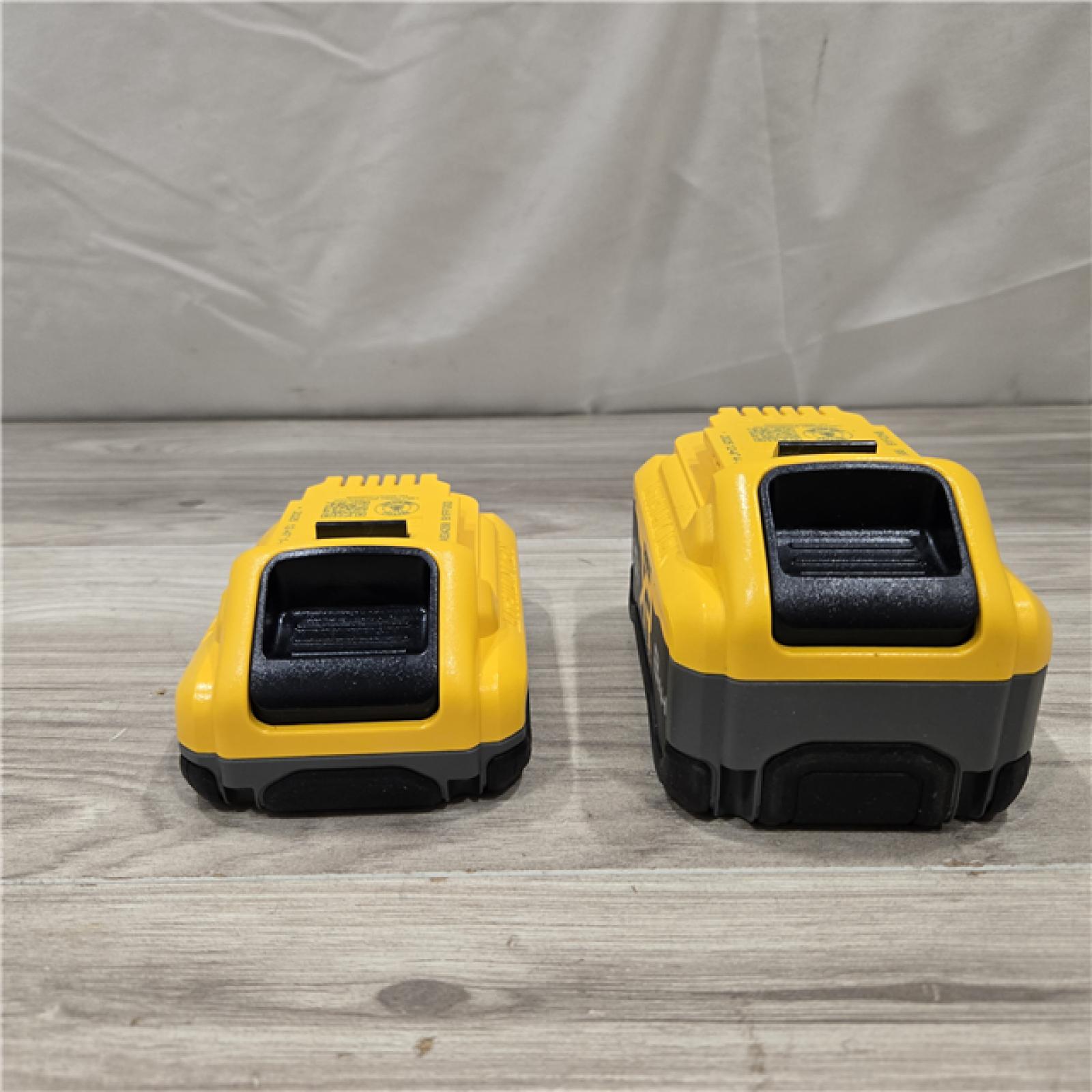 AS-IS DeWalt 20V XR Lithium-Ion Battery Starter Pack