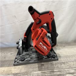AS-IS Milwaukee FUEL 18V Lithium-Ion Cordless Brushless 6-1/2 in. Plunge Cut Track Saw (Tool-Only)