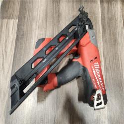 AS-IS- Milwaukee M18 FUEL 15 Ga. 18 Volt Brushless Angled Finish Nailer (TOOL ONLY)