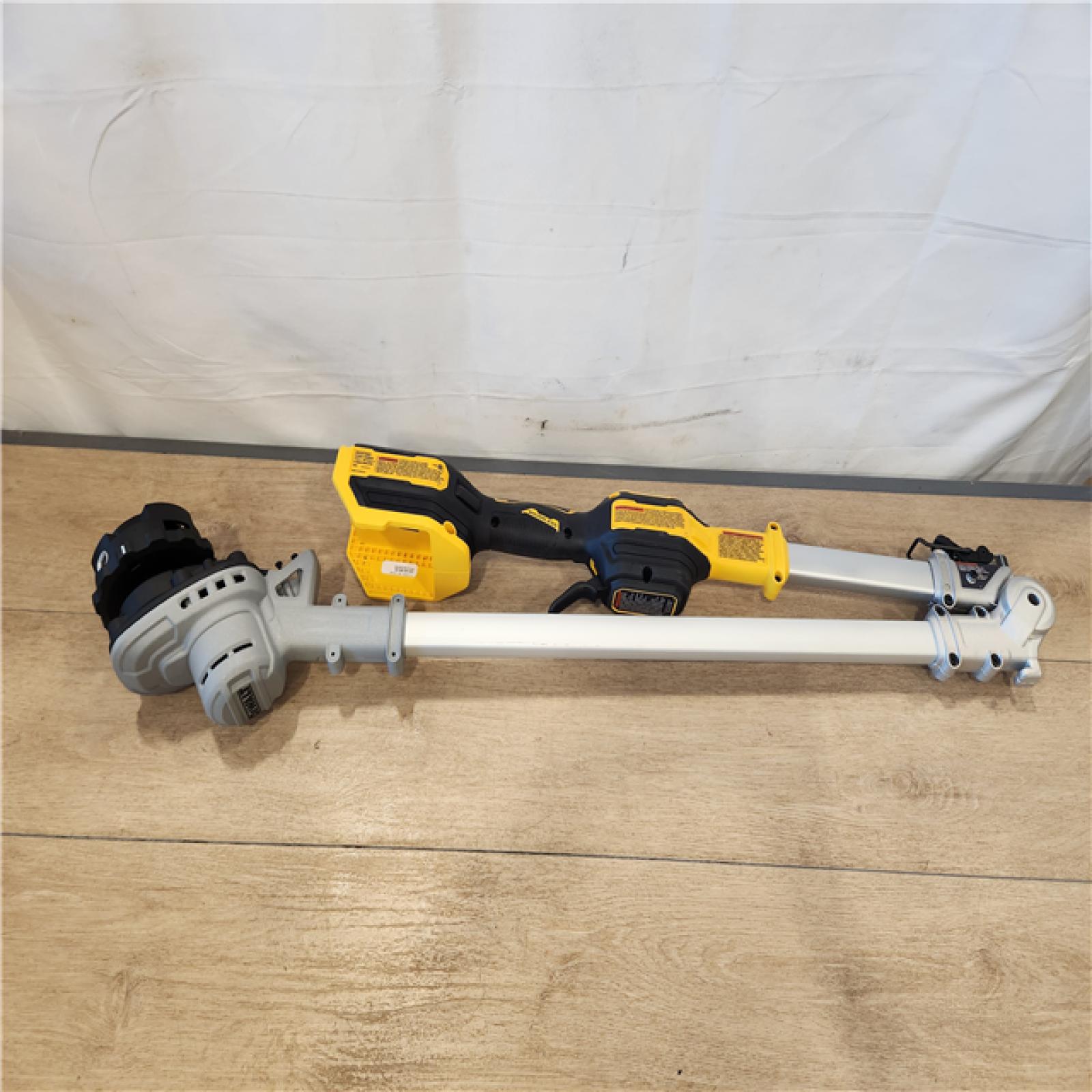 AS-IS- DEWALT 20V MAX 14 in. Brushless Cordless Battery Powered Foldable String Trimmer Kit