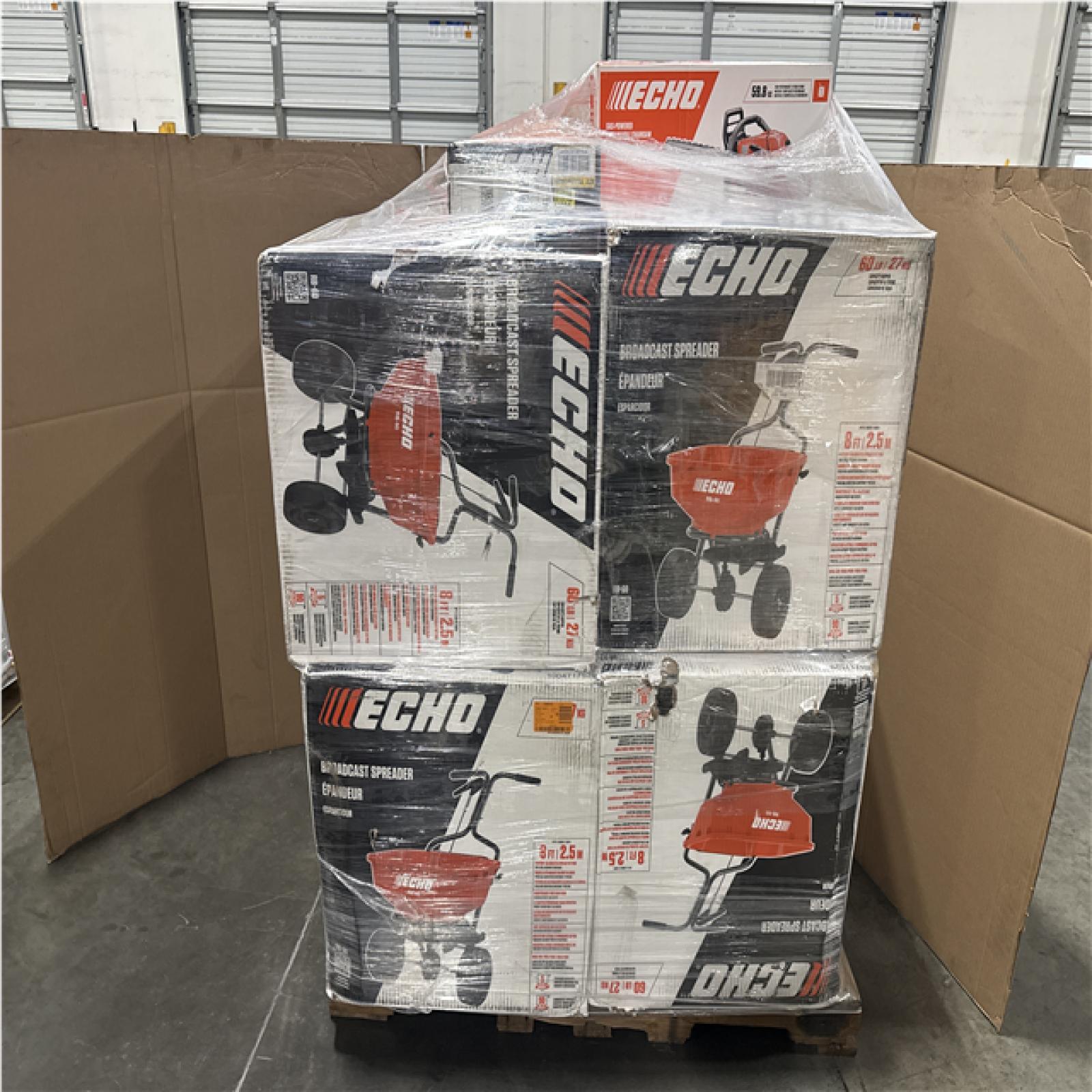 CALIFORNIA AS IS ECHO POWER EQUIPMENT PALLET