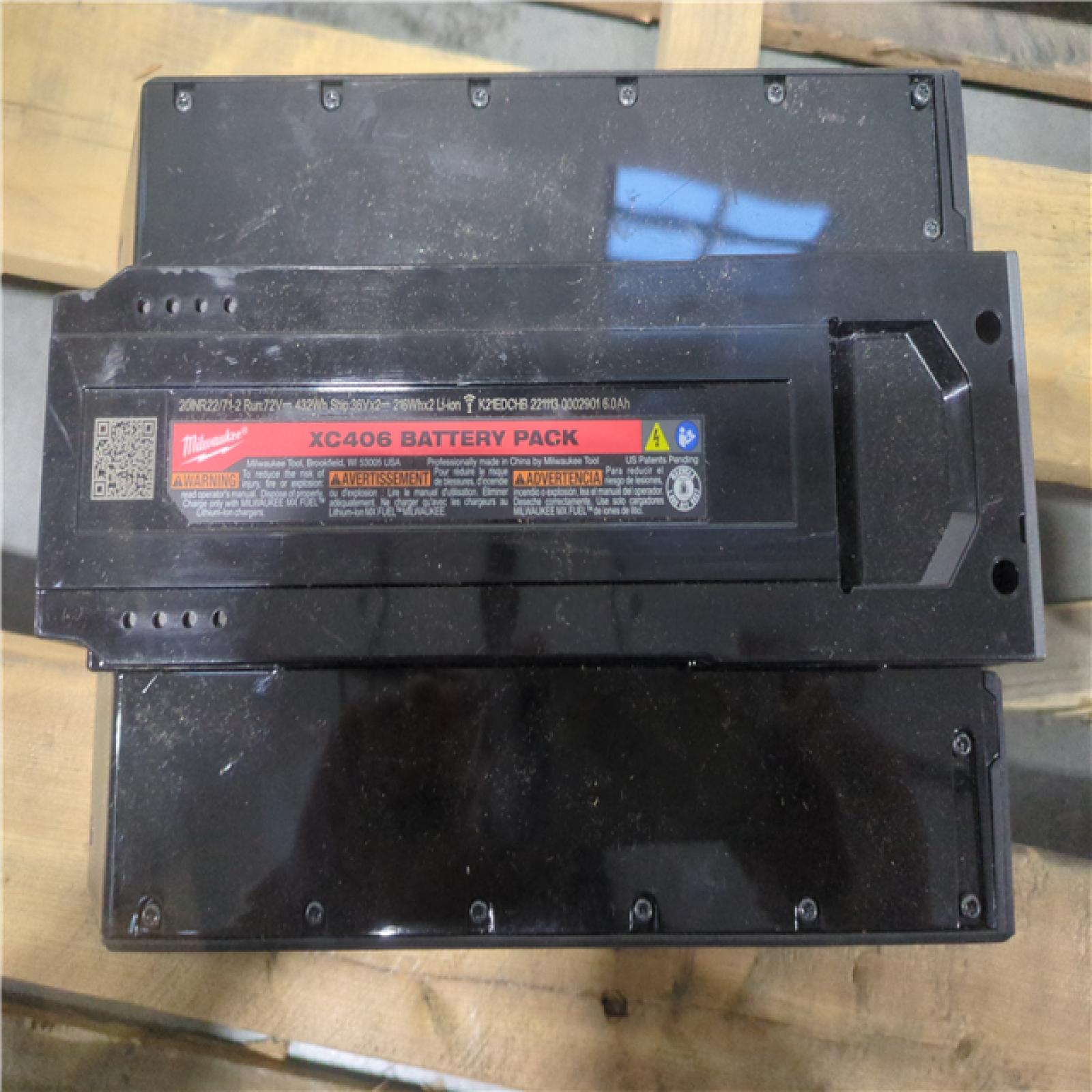 CALIFORNIA AS-IS MILWAUKEE XC406 BATTERY PACK