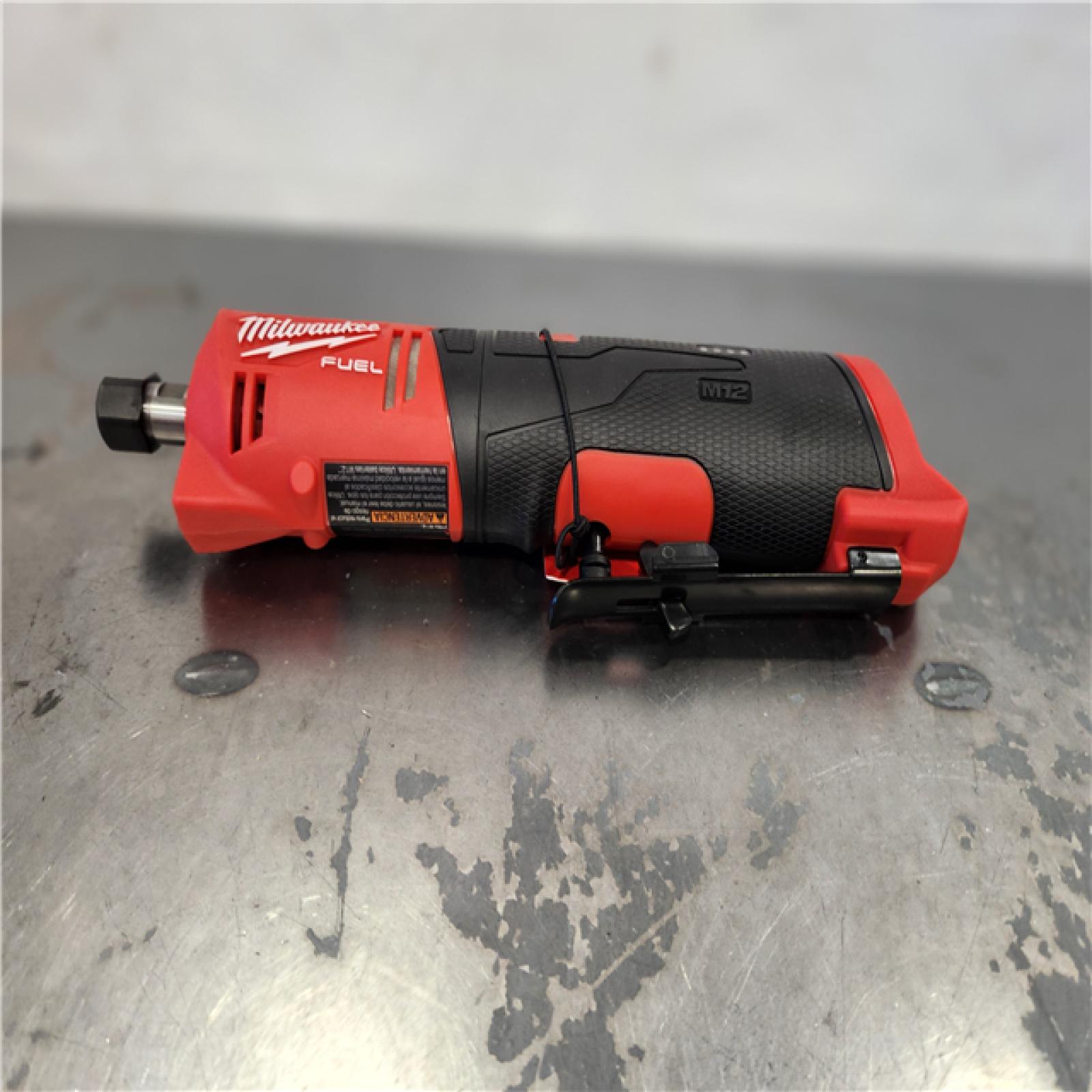 AS-IS- Milwaukee M12 FUEL Brushless Cordless Straight Die Grinder (Tool-Only)