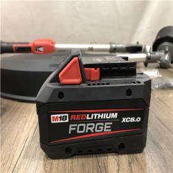 AS-IS Milwaukee FUEL 18V 16 in. Brushless Cordless Battery Powered String Trimmer Kit