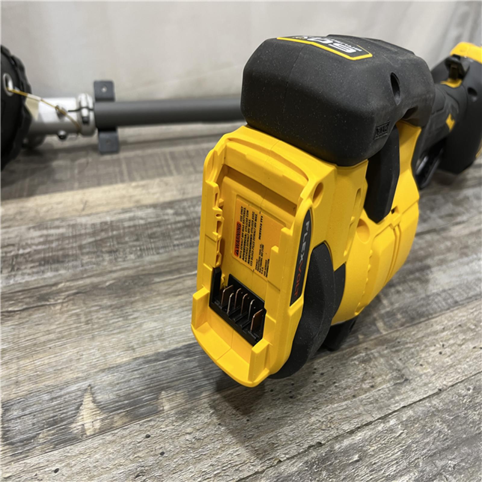 AS-IS DEWALT FLEXVOLT 60V MAX 17 in. Cordless Battery Powered Attachment Capable Trimmer Kit