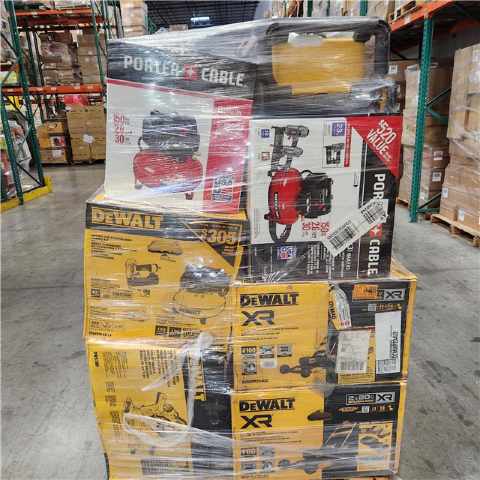 Dallas Location - As-Is DEWALT Tool Pallet