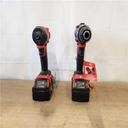 AS-IS- Milwaukee FUEL 18V Lithium-Ion Brushless Cordless Hammer Drill and Impact Driver Combo Kit