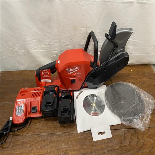 AS-IS Milwaukee M18 FUEL 18 V 9 in. Cordless Brushless Cut-Off Saw Kit (Battery & Charger)