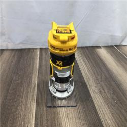 AS-IS DEWALT 20V MAX XR Cordless Brushless Fixed Base Compact Router (Tool Only)