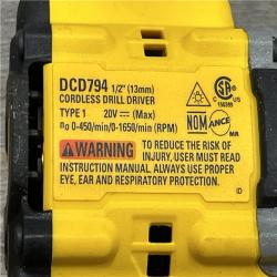 AS-IS DEWALT ATOMIC 20-Volt MAX Lithium-Ion Cordless Combo Kit