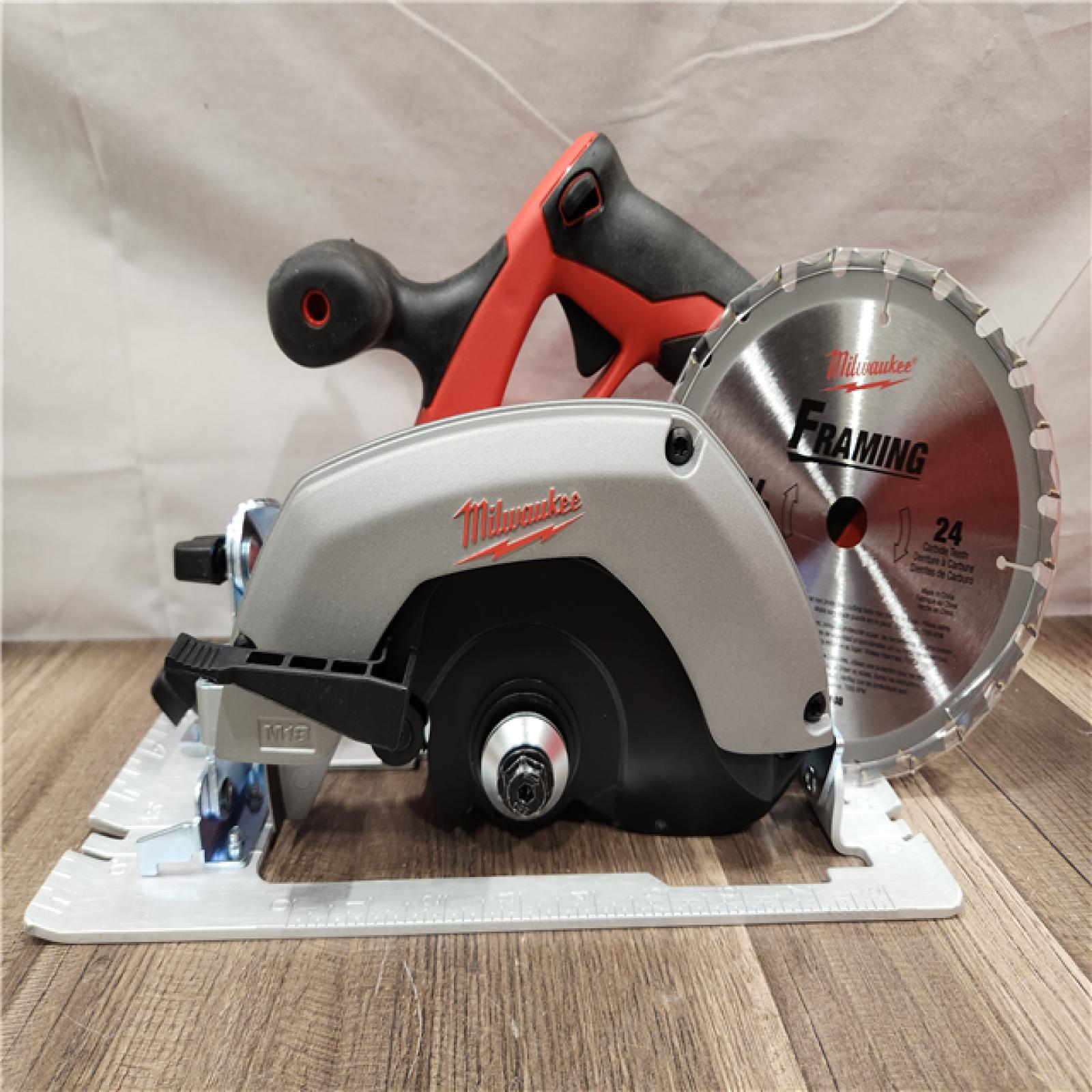 AS-IS- Milwaukee M18 Cordless 6-1/2 Circular Saw (Tool Only)