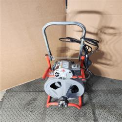 HOUSTON LOCATION - AS-IS RIDGID K-400 Drain Cleaning Snake Auger 120-Volt Drum Machine