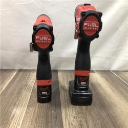 AS-IS Milwaukee  FUEL 12-Volt Lithium-Ion Brushless Cordless Hammer Drill and Impact Driver Combo Kit