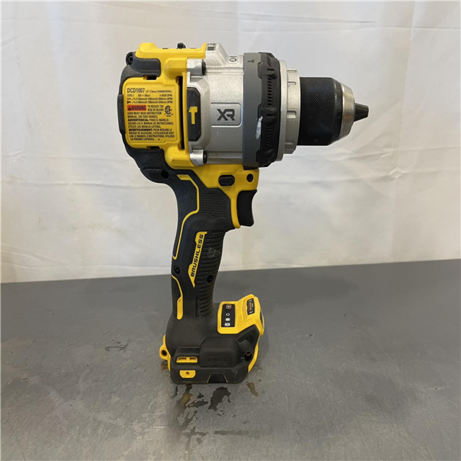 AS-IS - DEWALT 20V MAX Brushless Cordless 1/2 3-Speed Hammer Drill