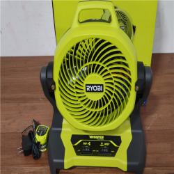 California NEW Ryobi One+ 18V 7.5 Bucket Top Misting Fan Kit  Includes (1) Battery & Charger