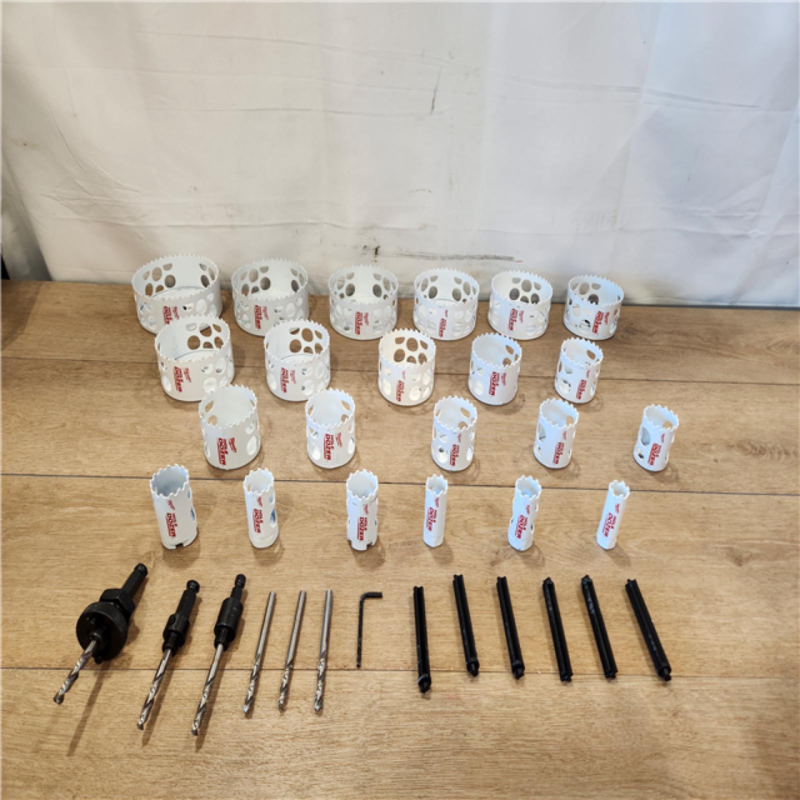 AS-IS- Milwaukee Tool HOLE DOZER General-Purpose Hole Saw Kit - 28PC