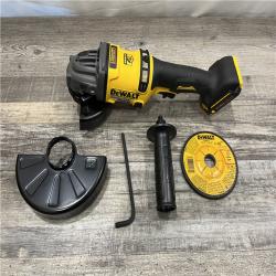 AS-IS DEWALT FLEXVOLT 60V MAX Cordless Brushless 4.5 in. to 6 in. Small Angle Grinder with Kickback Brake (Tool Only)