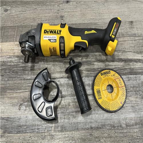 AS-IS DEWALT FLEXVOLT 60V MAX Cordless Brushless 4.5 in. to 6 in. Small Angle Grinder with Kickback Brake (Tool Only)