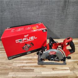HOUSTON LOCATION - AS-IS Milwaukee  FUEL 18V Lithium-Ion Cordless 7-1/4 in. Rear Handle Circular Saw (Tool-Only)