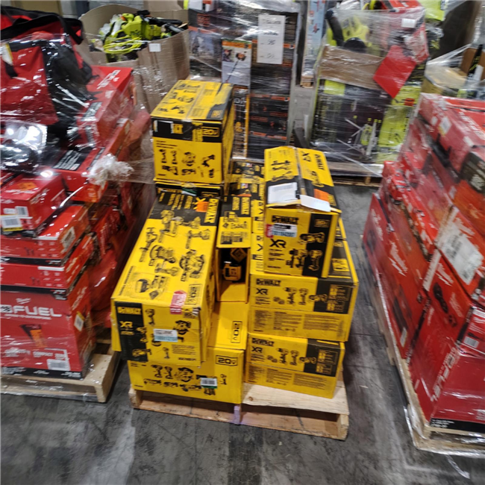 Pittston Location As-Is Power Tools Partial Truckload (14 Pallets) 3717-B