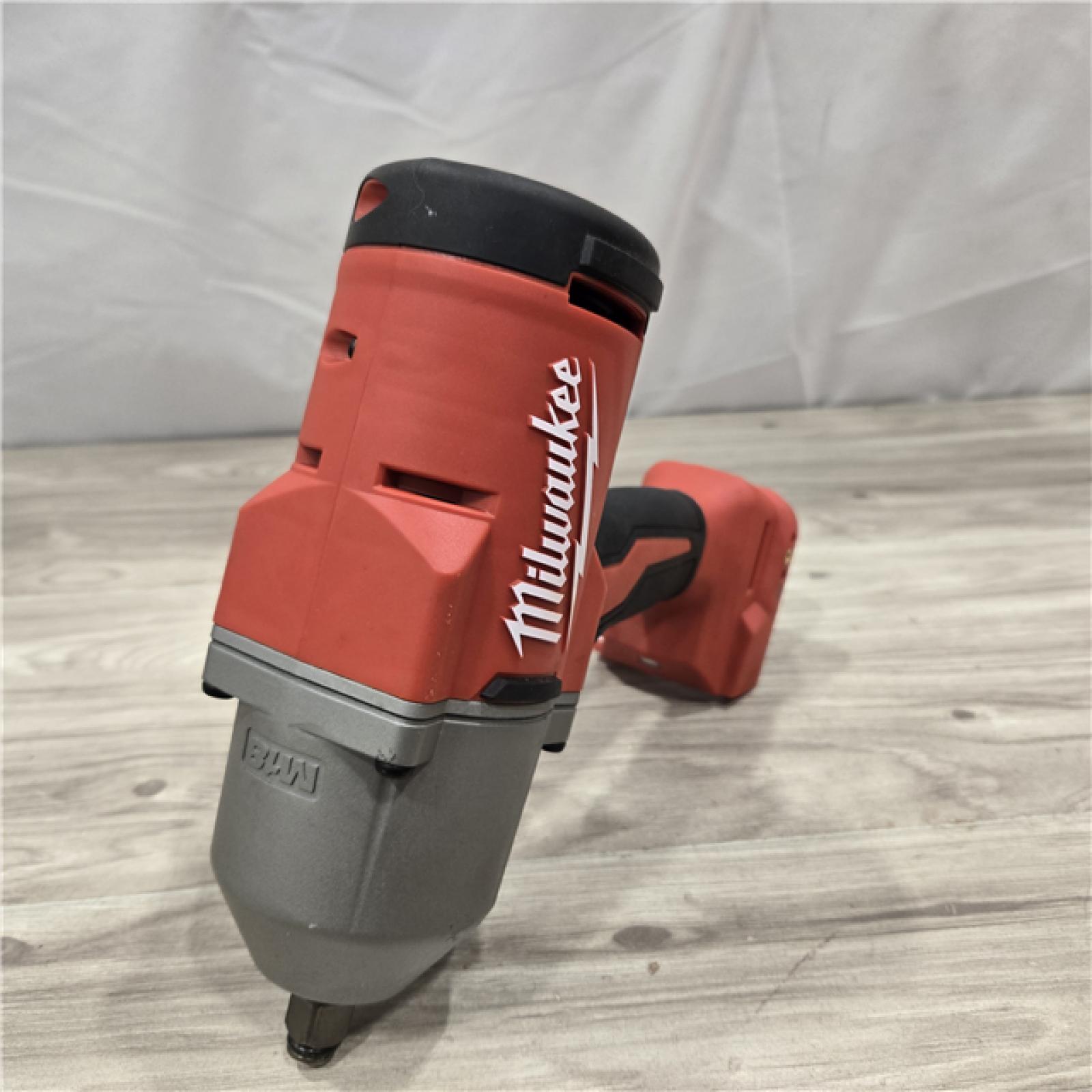 AS-IS Milwaukee M12/M18 12/18V Cordless 3/8 in. Ratchet and 1/2 in. High Torque Impact Wrench Combo Kit