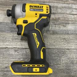 AS-IS DEWALT Atomic 20V Max Lithium-Ion Brushless Cordless Compact 1/4 in. Impact Driver Kit
