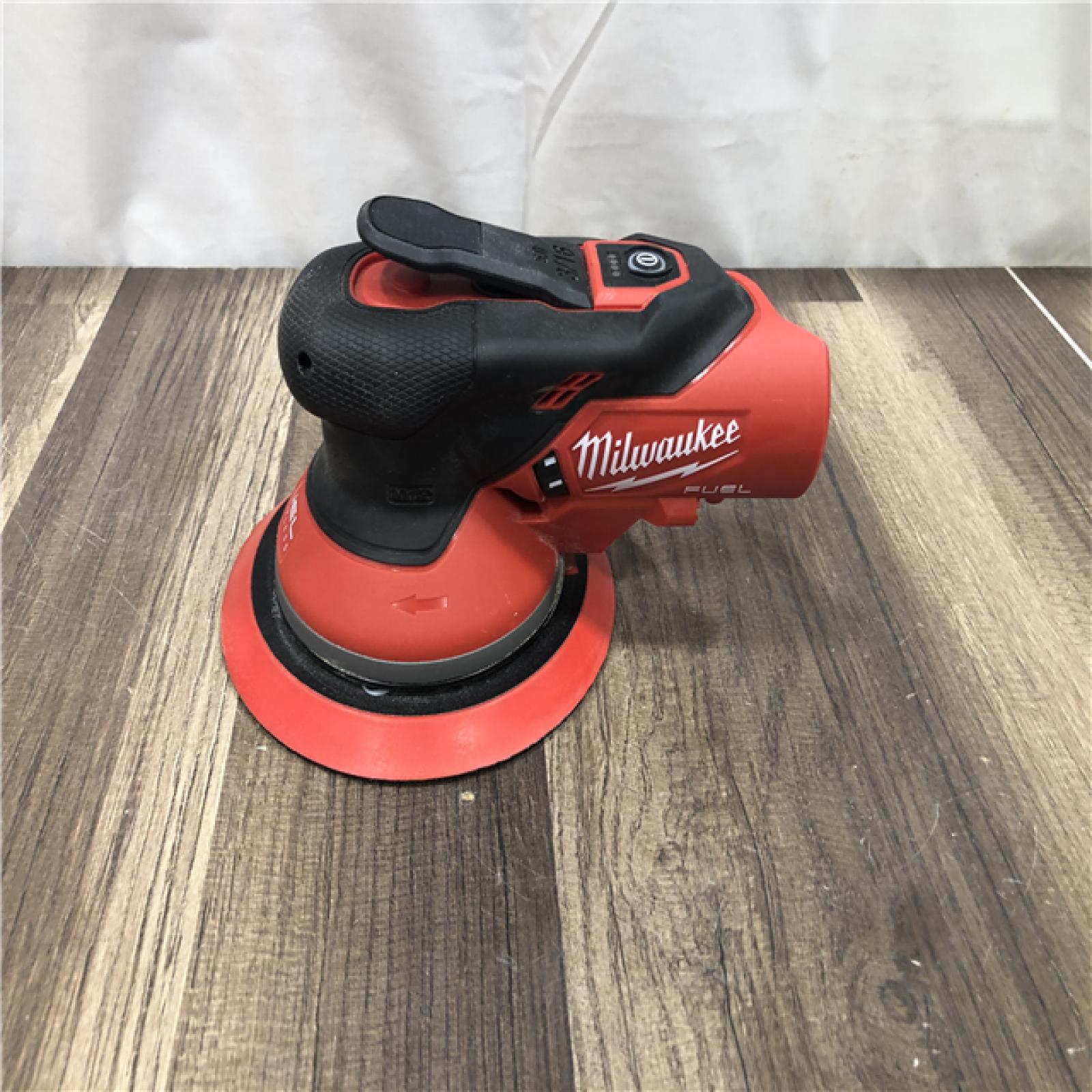 AS-IS Milwaukee FUEL 12V Lithium-Ion Brushless Cordless 6 in. Random Orbital Sander (3/16 in. Orbit) Tool-Only