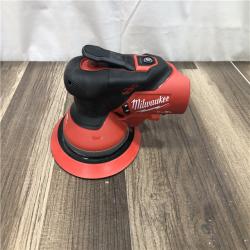 AS-IS Milwaukee FUEL 12V Lithium-Ion Brushless Cordless 6 in. Random Orbital Sander (3/16 in. Orbit) Tool-Only