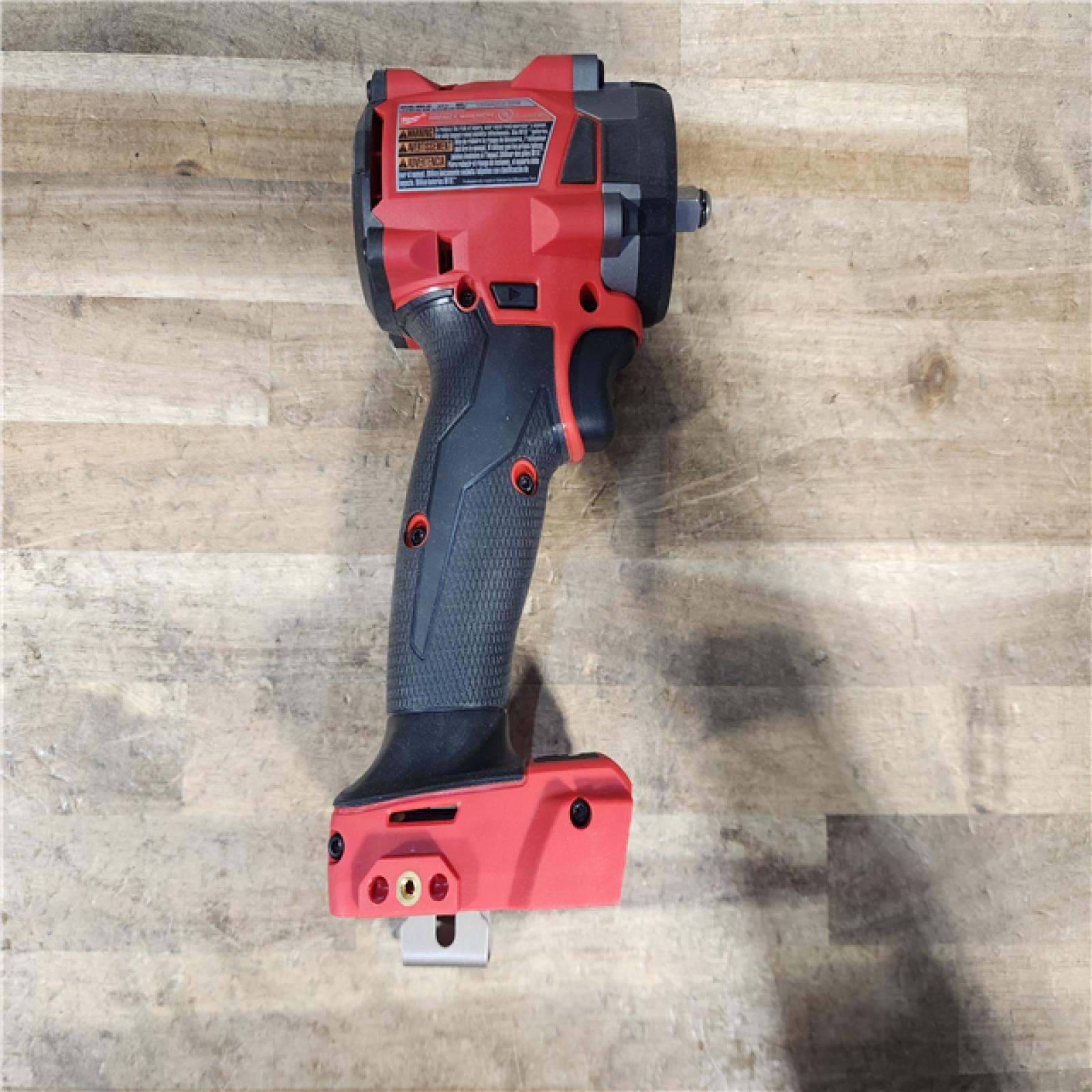 HOUSTON LOCATION - AS-IS Milwaukee FUEL GEN-3 18V Lithium-Ion Brushless Cordless 3/8 in. Compact Impact Wrench with Friction Ring W/ BATTERY & CHARGER