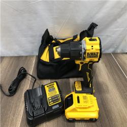 AS-IS DEWALT ATOMIC 20V Cordless 1/2 in. Compact Hammer Drill Kit