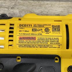 AS-IS DEWALT 20V MAX Cordless Drill/Impact 2 Tool Combo Kit
