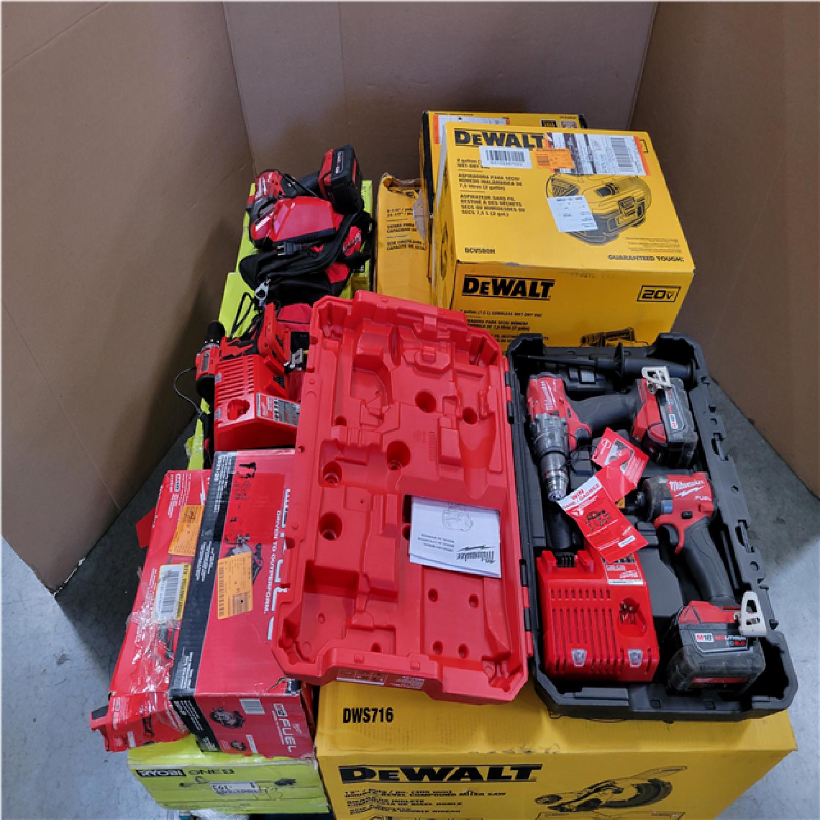 CALIFORNIA AS-IS TOOL PALLET
