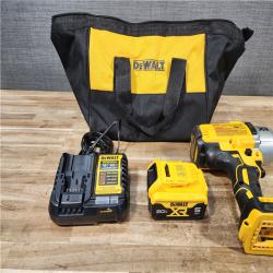 HOUSTON LOCATION - AS - IS DEWALT 20V MAX Cordless 1/2 in. Impact Wrench W/ BATTERY & CHARGER