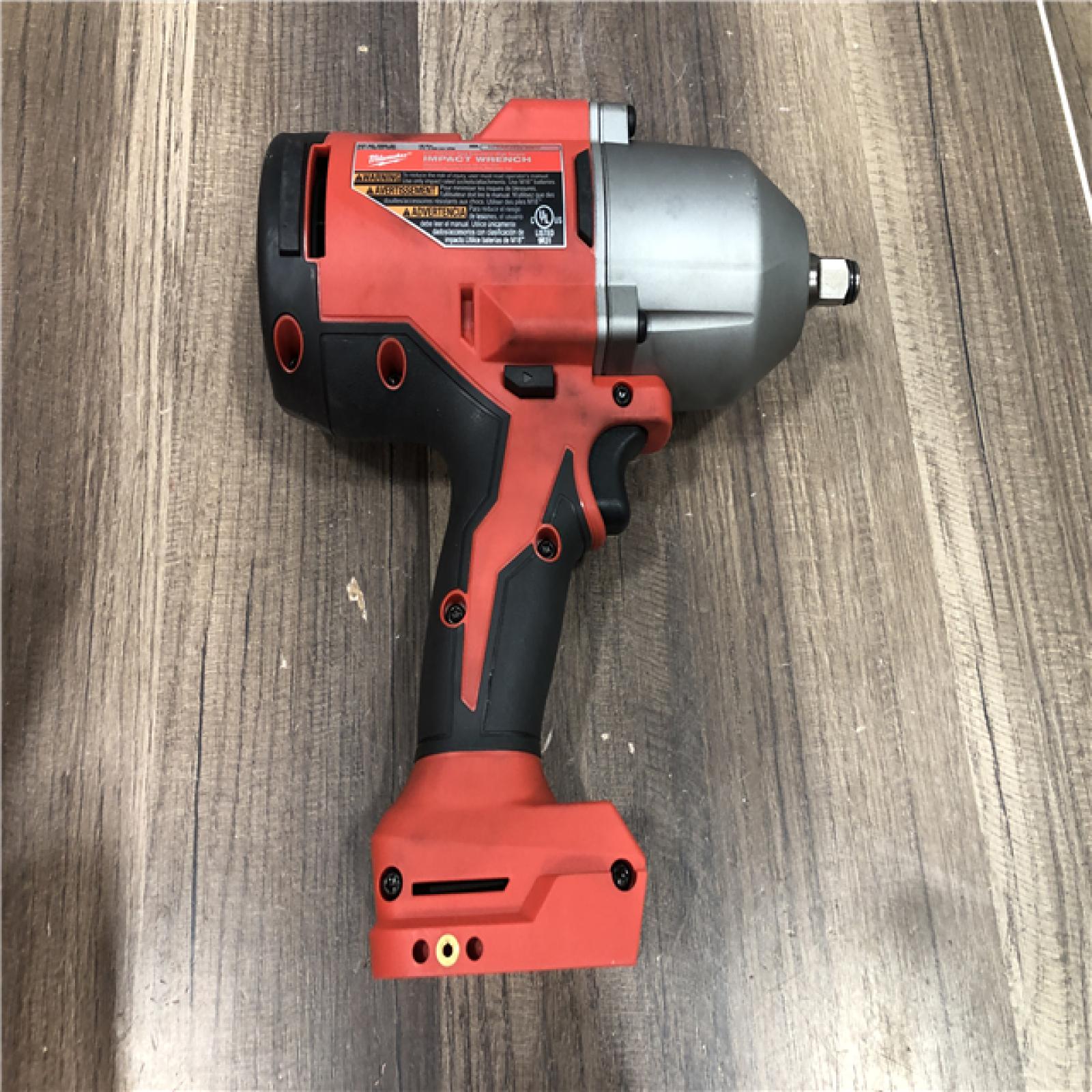 AS-IS Milwaukee 18-Volt Lithium-Ion Brushless 1/2 in. High Torque Impact Wrench with Friction Ring (Tool-Only)