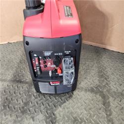 HOUSTON LOCATION - AS-IS 1500-Watt Recoil Start Gasoline Powered Ultra-Light Inverter Generator with 60cc OHV Engine and CO Sensor Shutdown