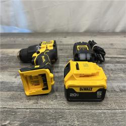 AS-IS DEWALT ATOMIC 20V Lithium-Ion Cordless 1/2 in. Hammer Drill Kit