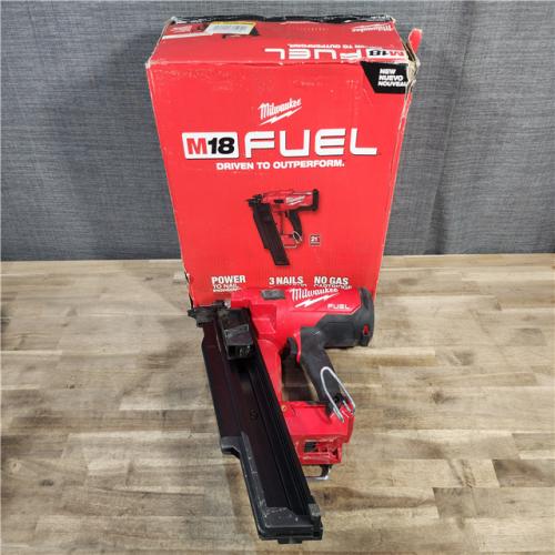 HOUSTON LOCATION - AS-IS Milwaukee 2744-20 M18 FUEL 3-1/2 in. 18-Volt 21-Degree Lithium-Ion Brushless Cordless Framing Nailer (Tool-Only)