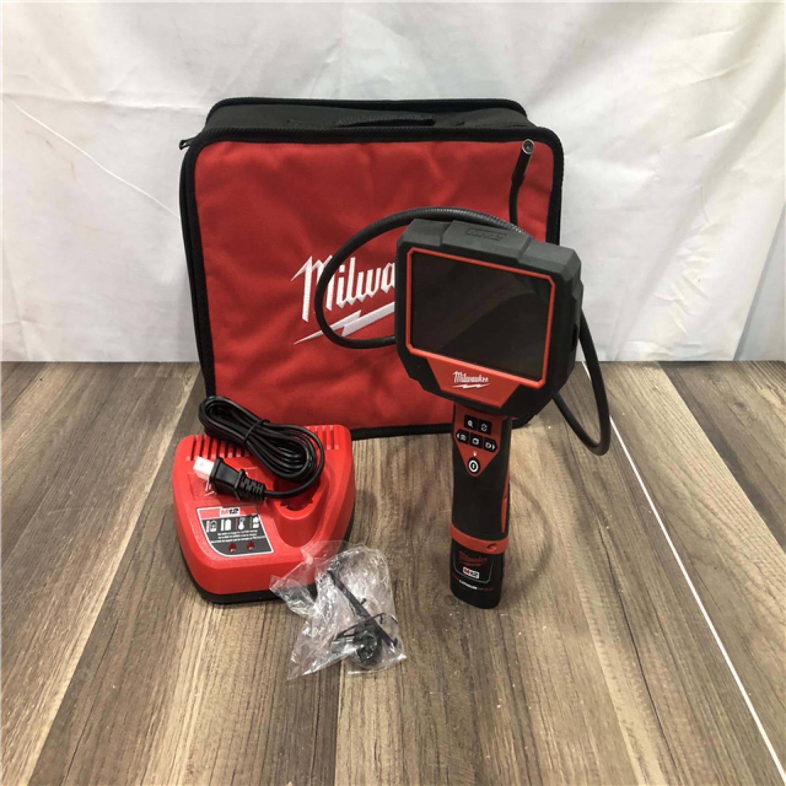 AS-IS Milwaukee 12V Lithium-Ion Cordless M-SPECTOR 360-Degree 4 ft. Inspection Camera Kit