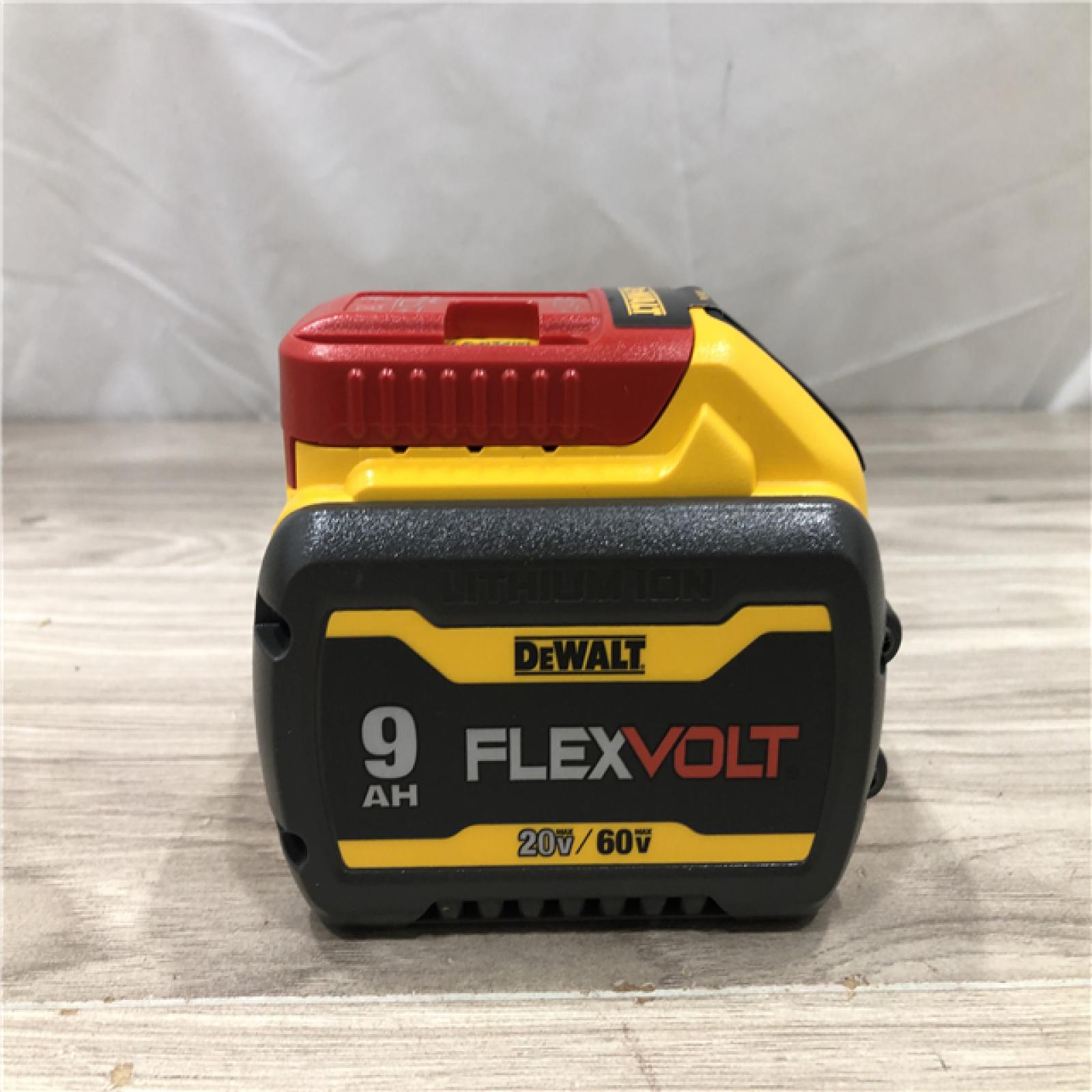 AS-IS FLEXVOLT 20V/60V MAX Lithium-Ion 9. 0 Ah Battery Pack and Charger Starter Kit
